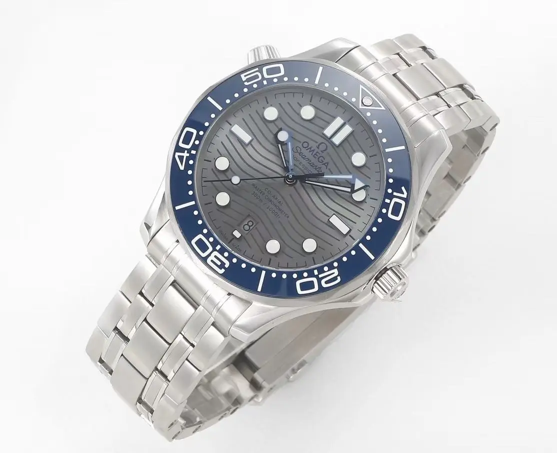 SoftTouch VS Factory OMEGA Seamaster Planet Ocean 600m Co-Axial Master Chronometer 42mm Diver’s Watch – Black Dial, Stainless Steel Bracelet by VSF Watches Brand 4398