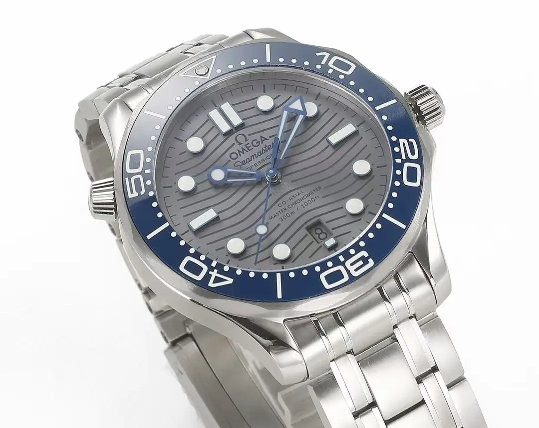 SoftTouch VS Factory OMEGA Seamaster Planet Ocean 600m Co-Axial Master Chronometer 42mm Diver’s Watch – Black Dial, Stainless Steel Bracelet by VSF Watches Brand 4398