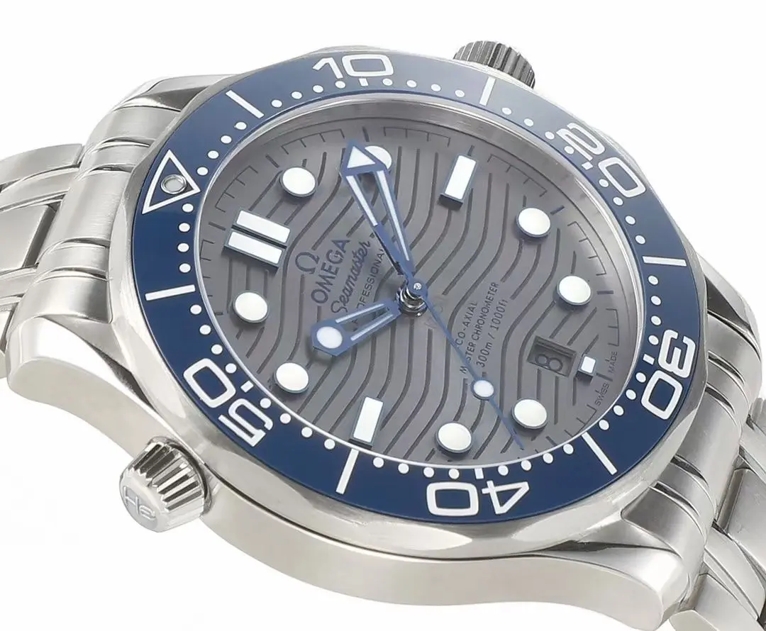 SoftTouch VS Factory OMEGA Seamaster Planet Ocean 600m Co-Axial Master Chronometer 42mm Diver’s Watch – Black Dial, Stainless Steel Bracelet by VSF Watches Brand 4398