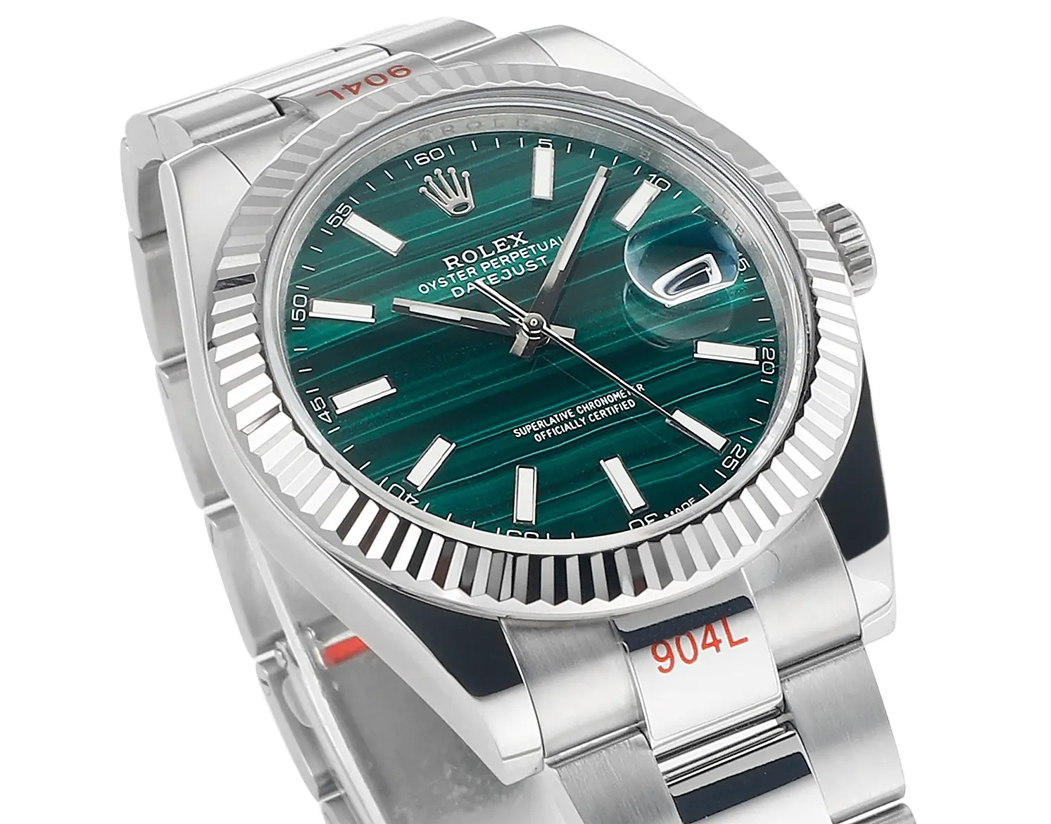 Rolex Datejust 41 Custom Malachite Dial –  Super Clone Rolex Luxury Timepiece UrbanStyle 297