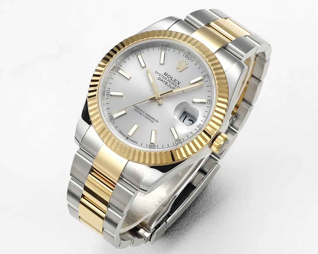 FastDry Rolex Datejust Two-Tone Silver Dial Automatic Watch with 3235 Movement – Super Clone 151