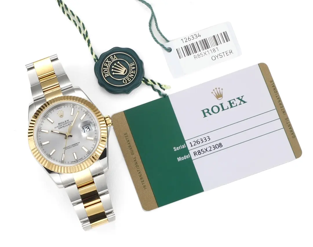 FastDry Rolex Datejust Two-Tone Silver Dial Automatic Watch with 3235 Movement – Super Clone 151