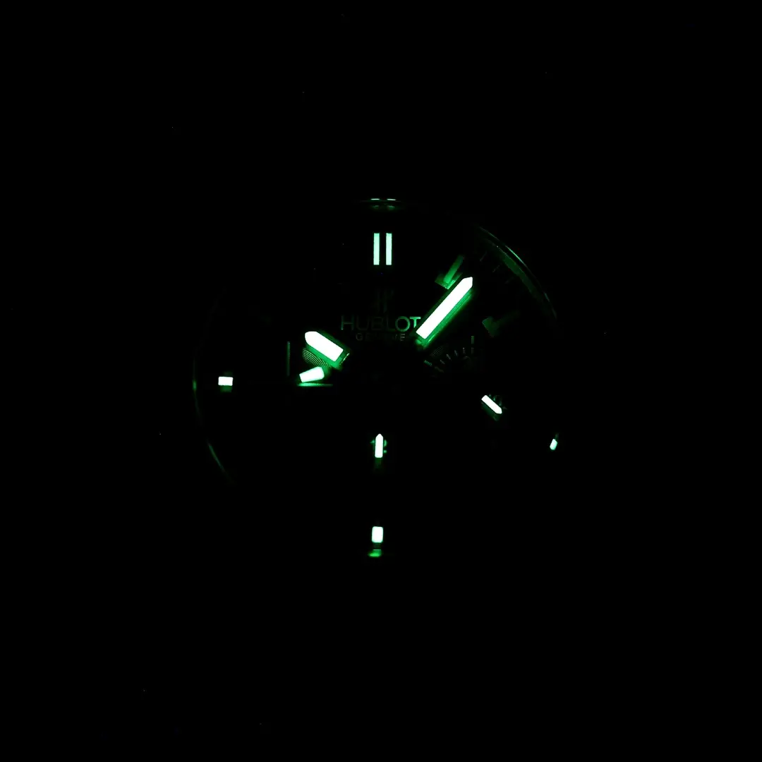 GS Factory Hublot Big Bang 44mm Black Rubber Strap Chronograph Watch – Silver Case | Super Clone Watch EasyCare 5827