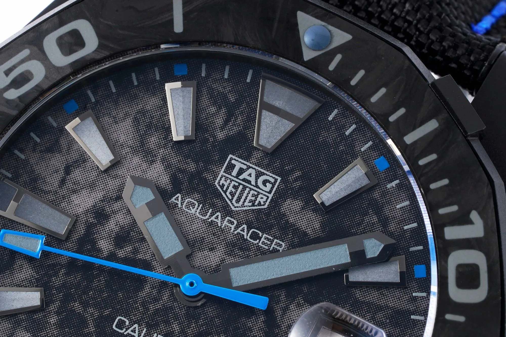 Sophisticated V6 Factory TAG Heuer Series Watch – Black with Blue Stitching,  & Formal Style, 100m Waterproof, SW200 Movement, Super Clone Replica Design 4094