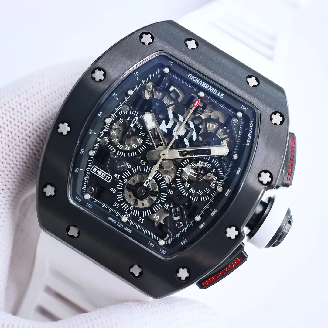 SportInspired ZF Factory Richard Mille RM011-FM White Strap Super Clone Watch –  Replica Richard Mille 3655