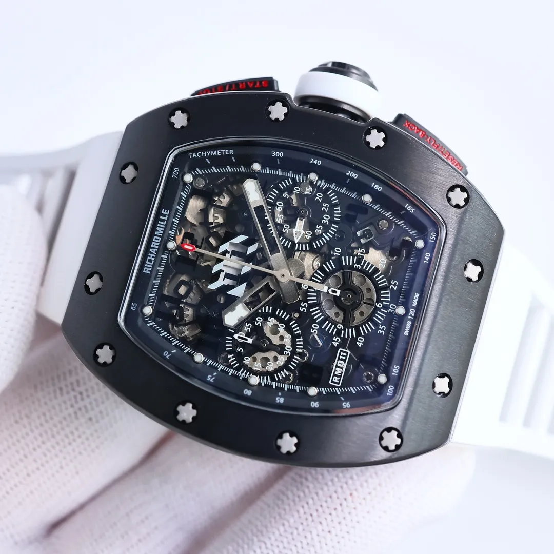 SportInspired ZF Factory Richard Mille RM011-FM White Strap Super Clone Watch –  Replica Richard Mille 3655