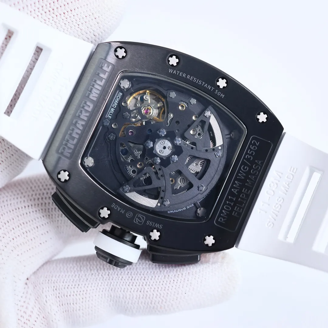 SportInspired ZF Factory Richard Mille RM011-FM White Strap Super Clone Watch –  Replica Richard Mille 3655