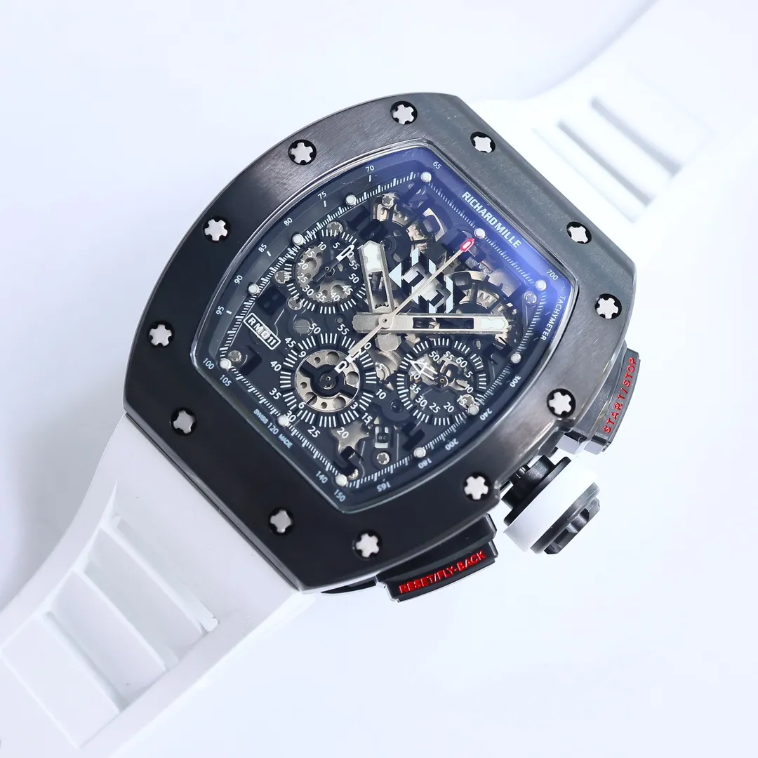 SportInspired ZF Factory Richard Mille RM011-FM White Strap Super Clone Watch –  Replica Richard Mille 3655