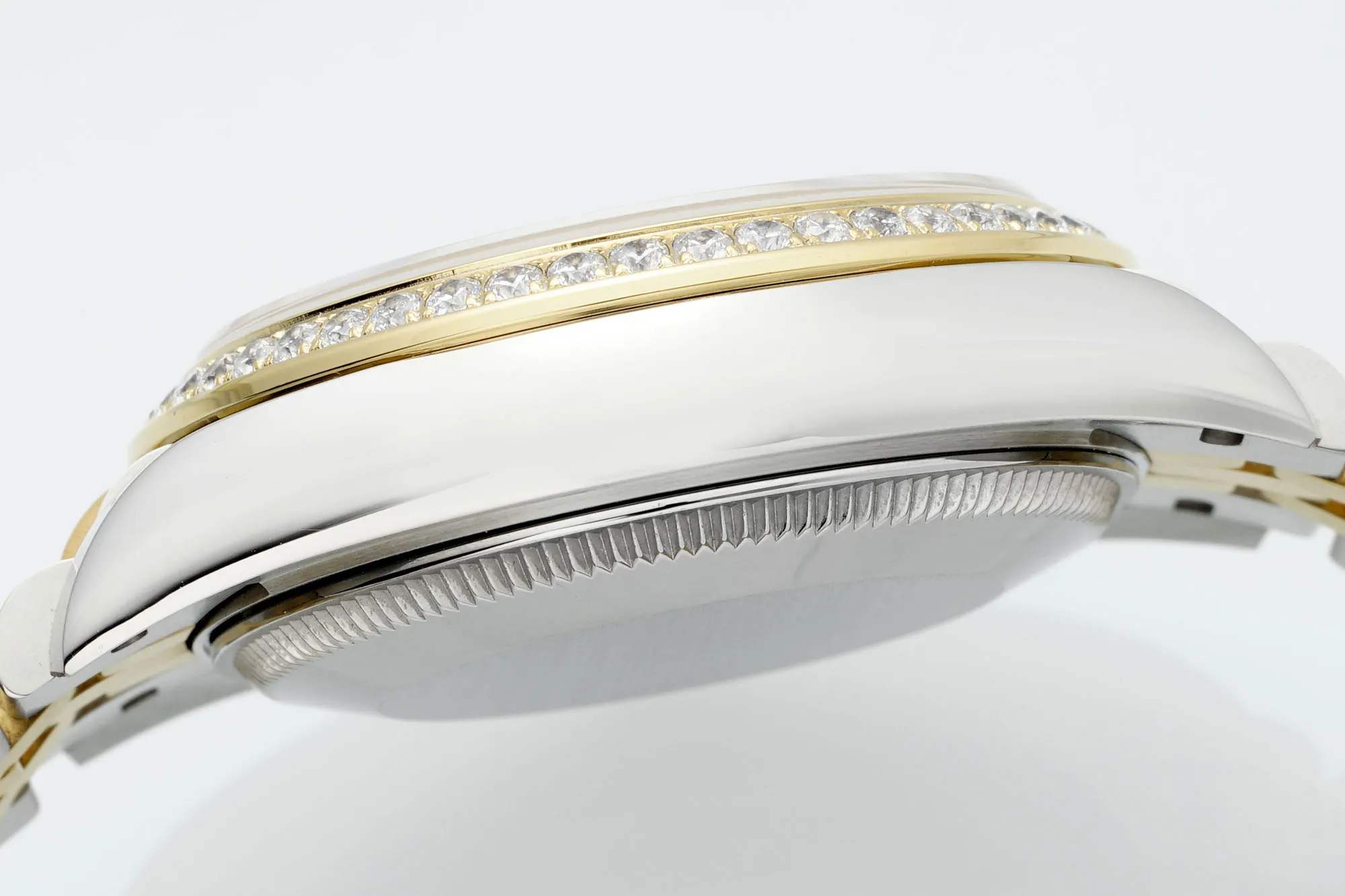 MoistureWicking AR Factory Rolex Datejust 31mm White Mother-of-Pearl Dial Diamond Bezel Two-Tone Steel and Yellow Gold Jubilee Bracelet Luxury Women’s Watch 4888