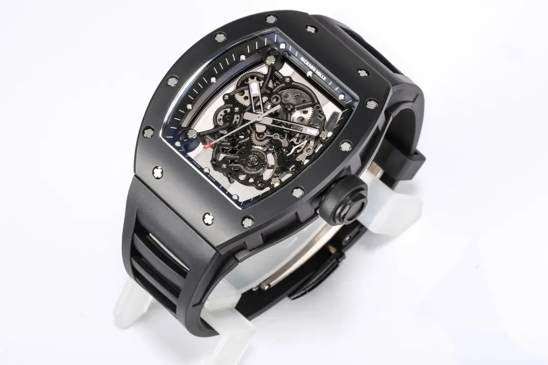 ZF Factory Richard Mille RM055 Black Rubber Super Clone Watch –  Replica Richard Mille Efficient 3864