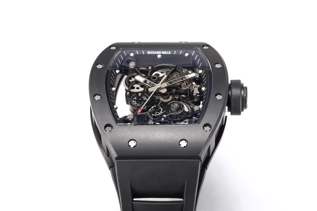 ZF Factory Richard Mille RM055 Black Rubber Super Clone Watch –  Replica Richard Mille Efficient 3864