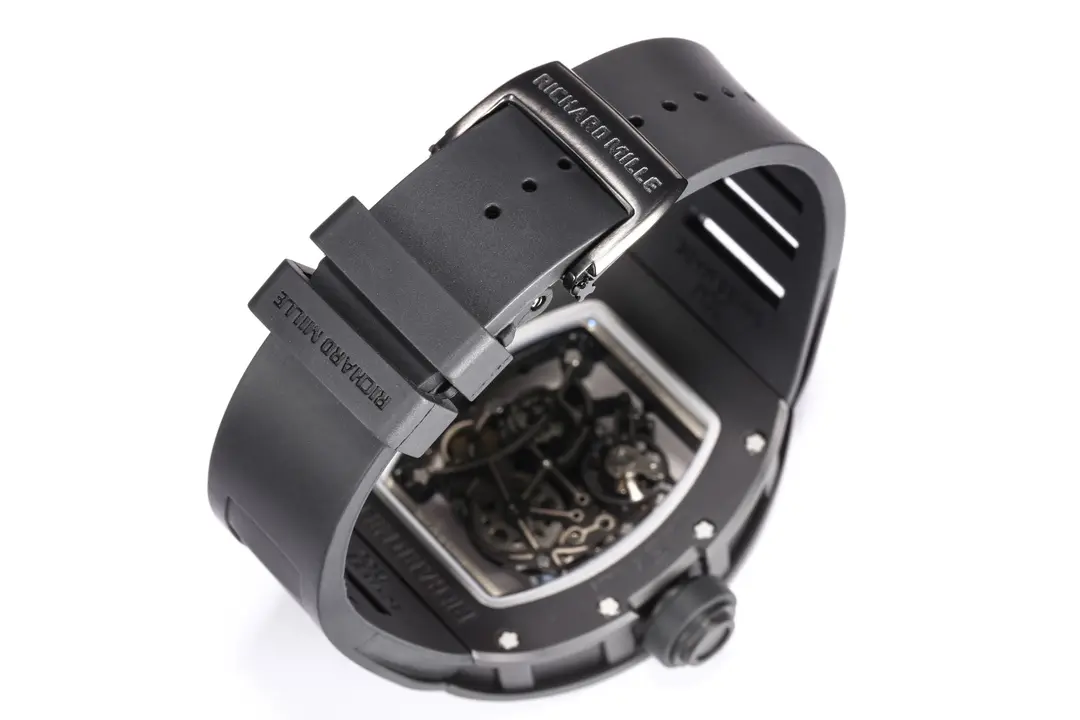 ZF Factory Richard Mille RM055 Black Rubber Super Clone Watch –  Replica Richard Mille Efficient 3864