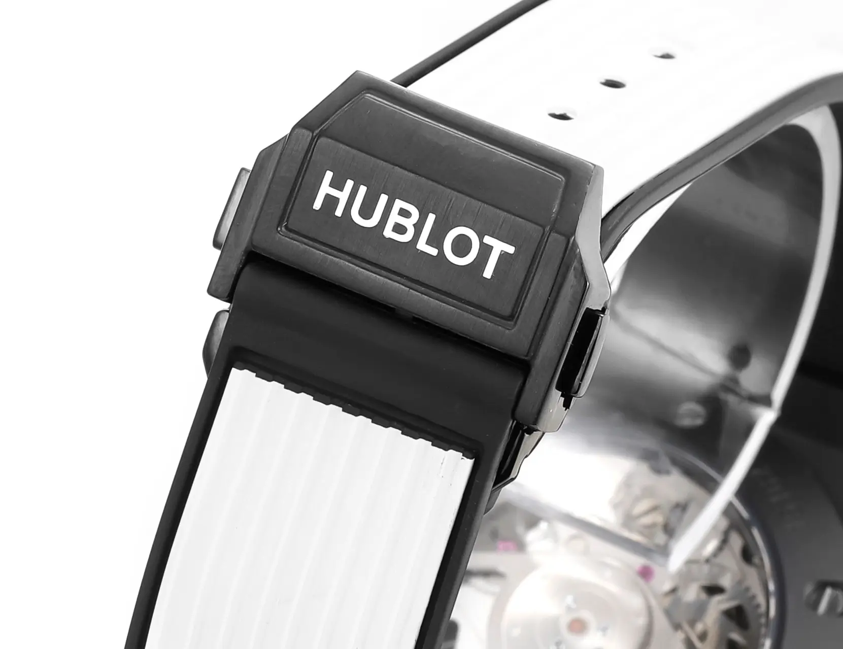 Stretchable ZF Factory Hublot Big Bang Unico  Ceramic Watch – Black with Rubber Strap, 45mm – Super Clone Excellence 1231