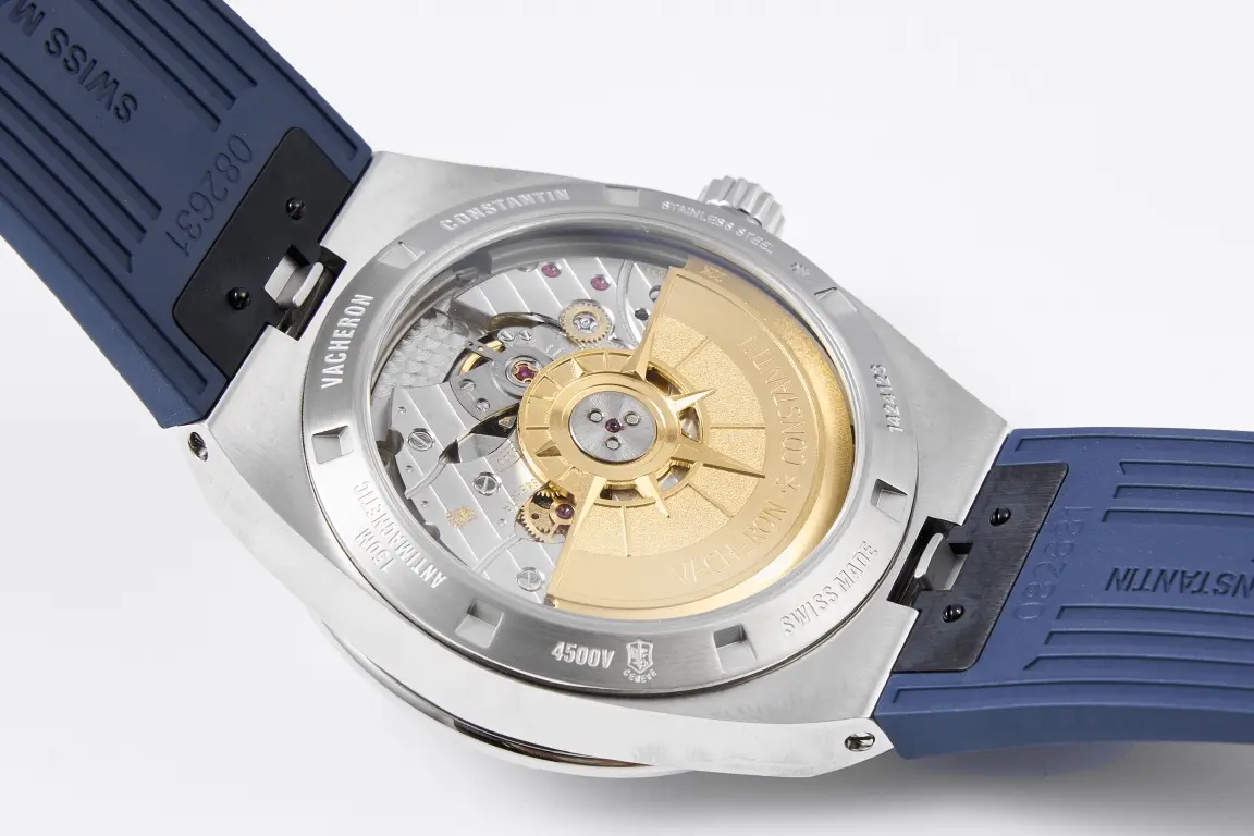 UrbanChic MKS Factory Vacheron Constantin Overseas 4500V Series – Blue Dial, Rubber Strap, Luxury Steel Super Clone Watch – Best Replica Quality 6696