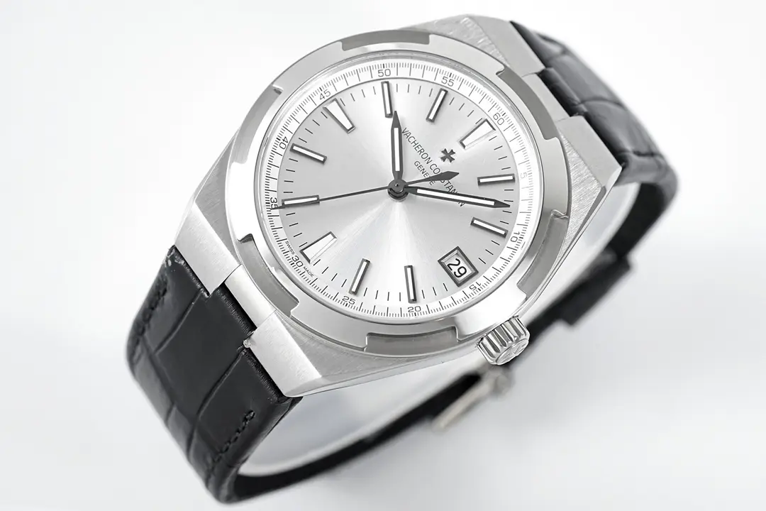 TravelReady PPF Factory Vacheron Constantin Overseas Automatic Watch – Silver Dial, Black Rubber Strap, 41mm Stainless Steel Case, Best Super Clone Quality 7162