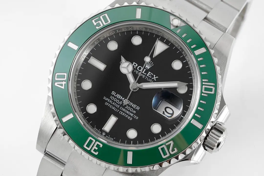 ZeroBulk VS Factory Rolex Submariner 41MM Green Bezel Black Dial Stainless Steel Luxury Watch –  Timepiece 310