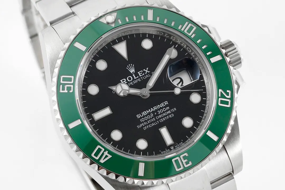 ZeroBulk VS Factory Rolex Submariner 41MM Green Bezel Black Dial Stainless Steel Luxury Watch –  Timepiece 310