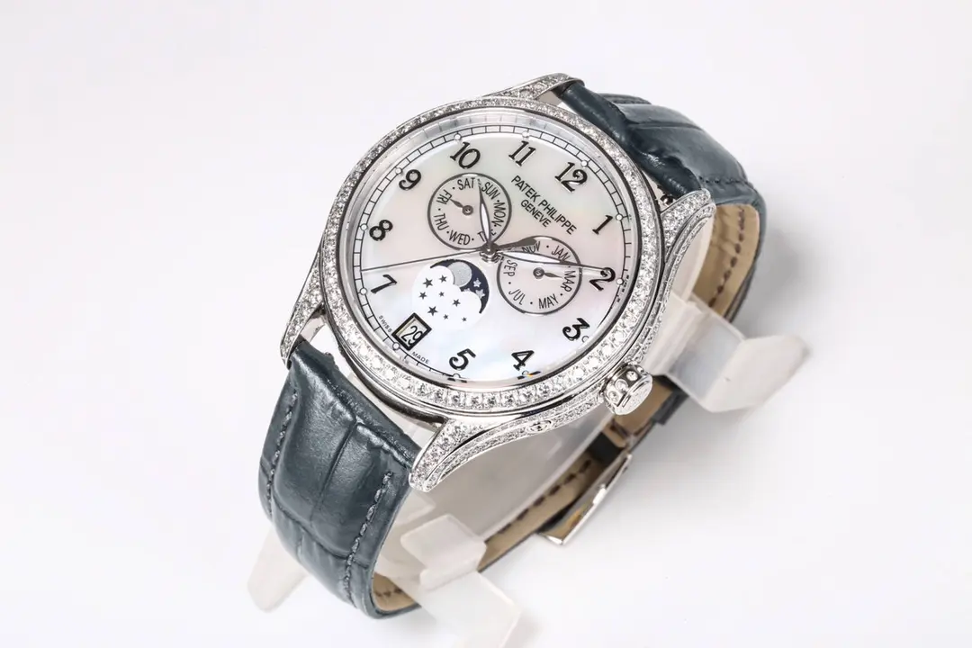 Patek Philippe Complications 4947R White Dial Leather Super Clone Replica Watch –  Replica Watches Sophisticated 3595