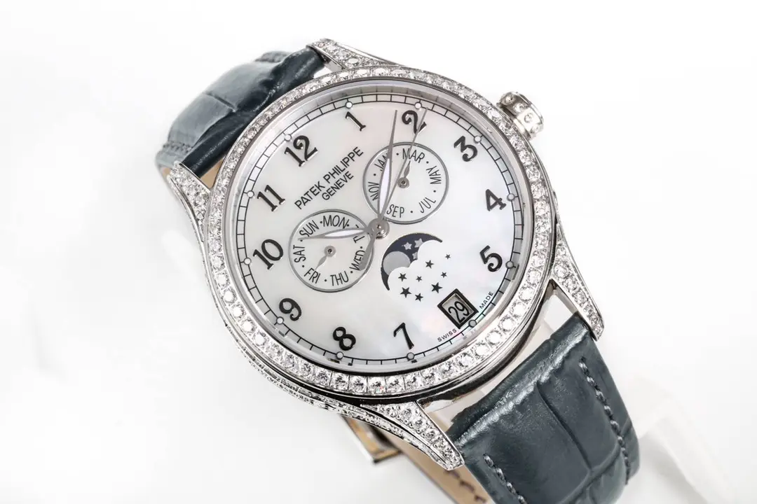 Patek Philippe Complications 4947R White Dial Leather Super Clone Replica Watch –  Replica Watches Sophisticated 3595