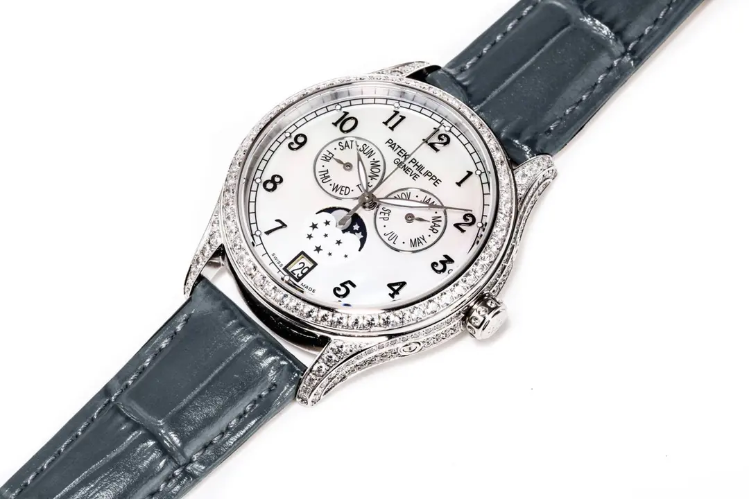 Patek Philippe Complications 4947R White Dial Leather Super Clone Replica Watch –  Replica Watches Sophisticated 3595