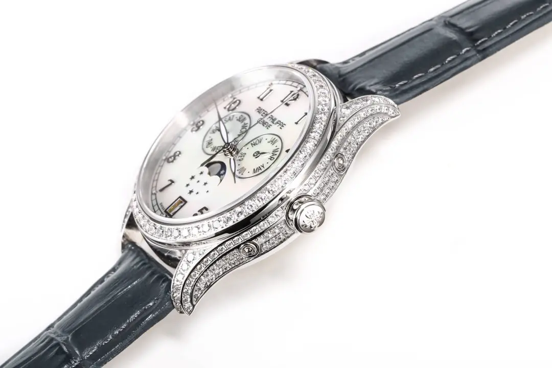 Patek Philippe Complications 4947R White Dial Leather Super Clone Replica Watch –  Replica Watches Sophisticated 3595