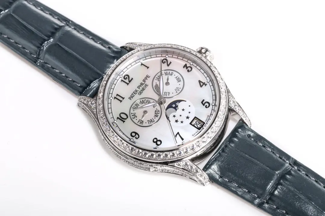 Patek Philippe Complications 4947R White Dial Leather Super Clone Replica Watch –  Replica Watches Sophisticated 3595
