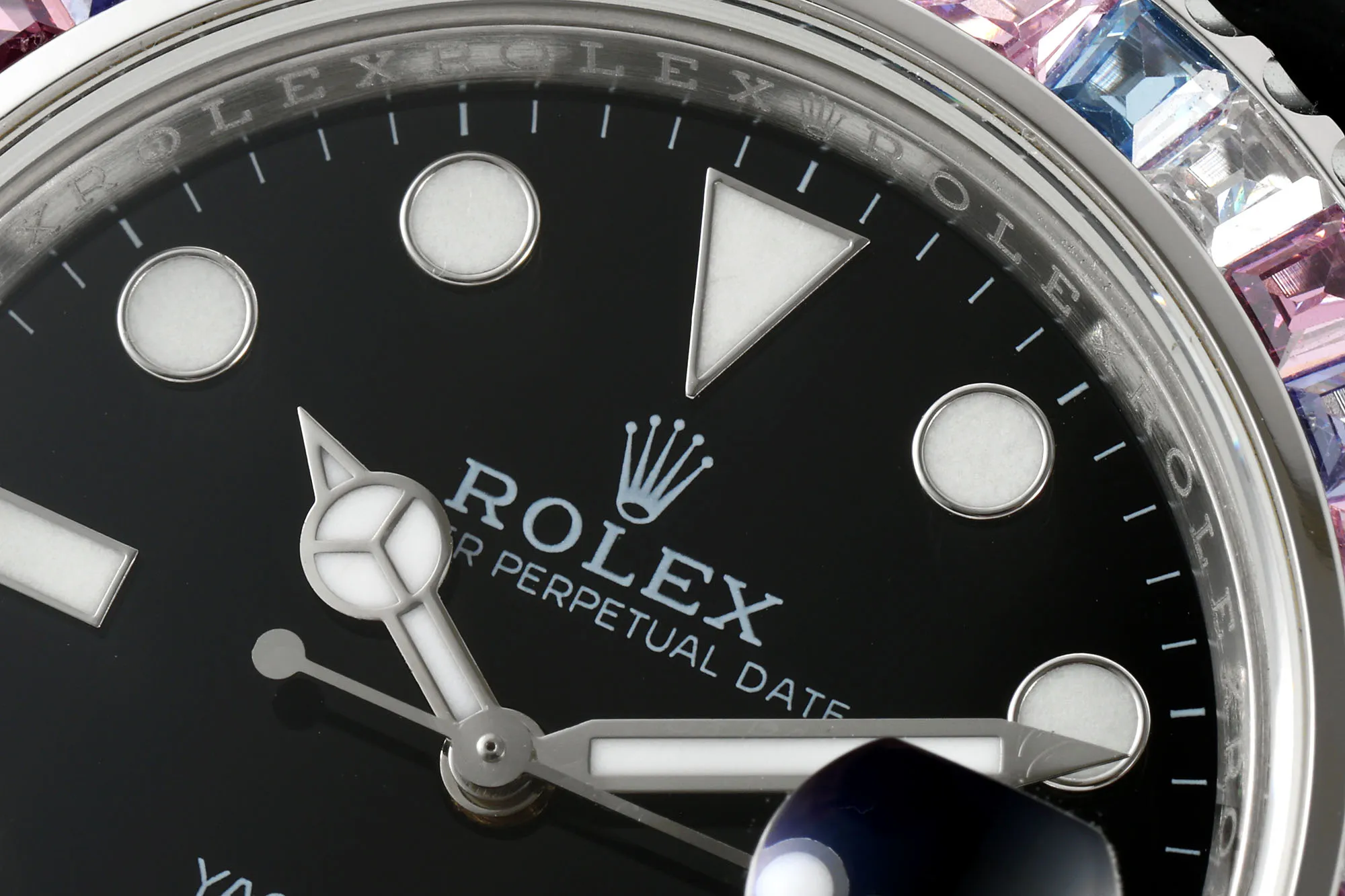 SoftTouch Rolex Yacht-Master “Heavy Edition” – Black Dial with Rainbow Bezel, Rubber Strap &  Quality Craftsmanship 352