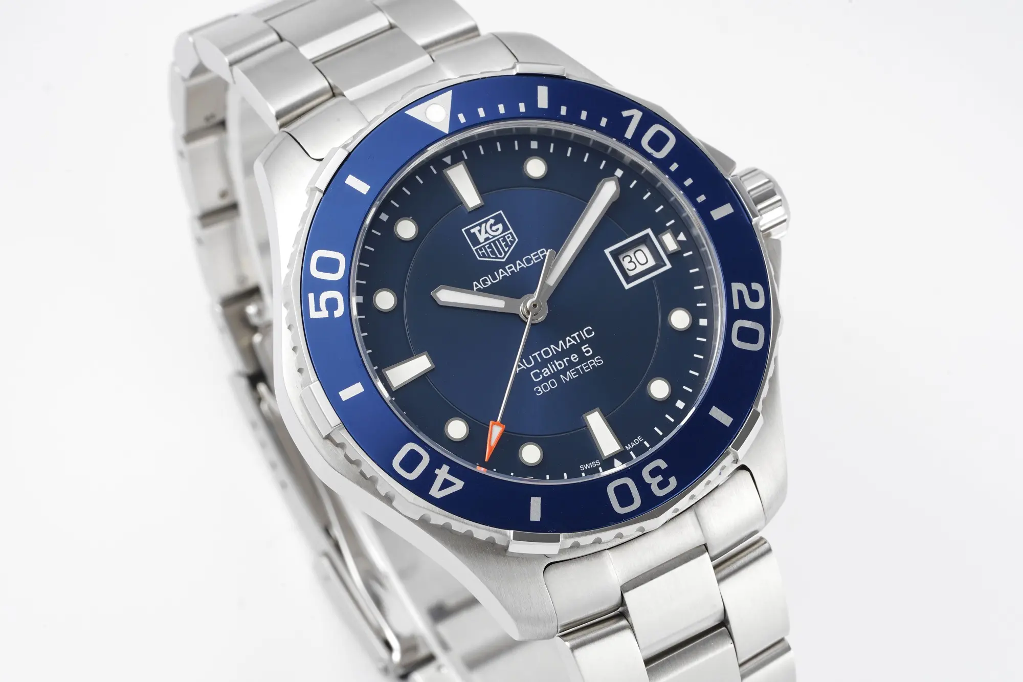 XF Factory TAG Heuer Series Watch – Blue Dial, Stainless Steel, Automatic Movement, Waterproof 100m, Super Clone Replica Edition Effortless 4089