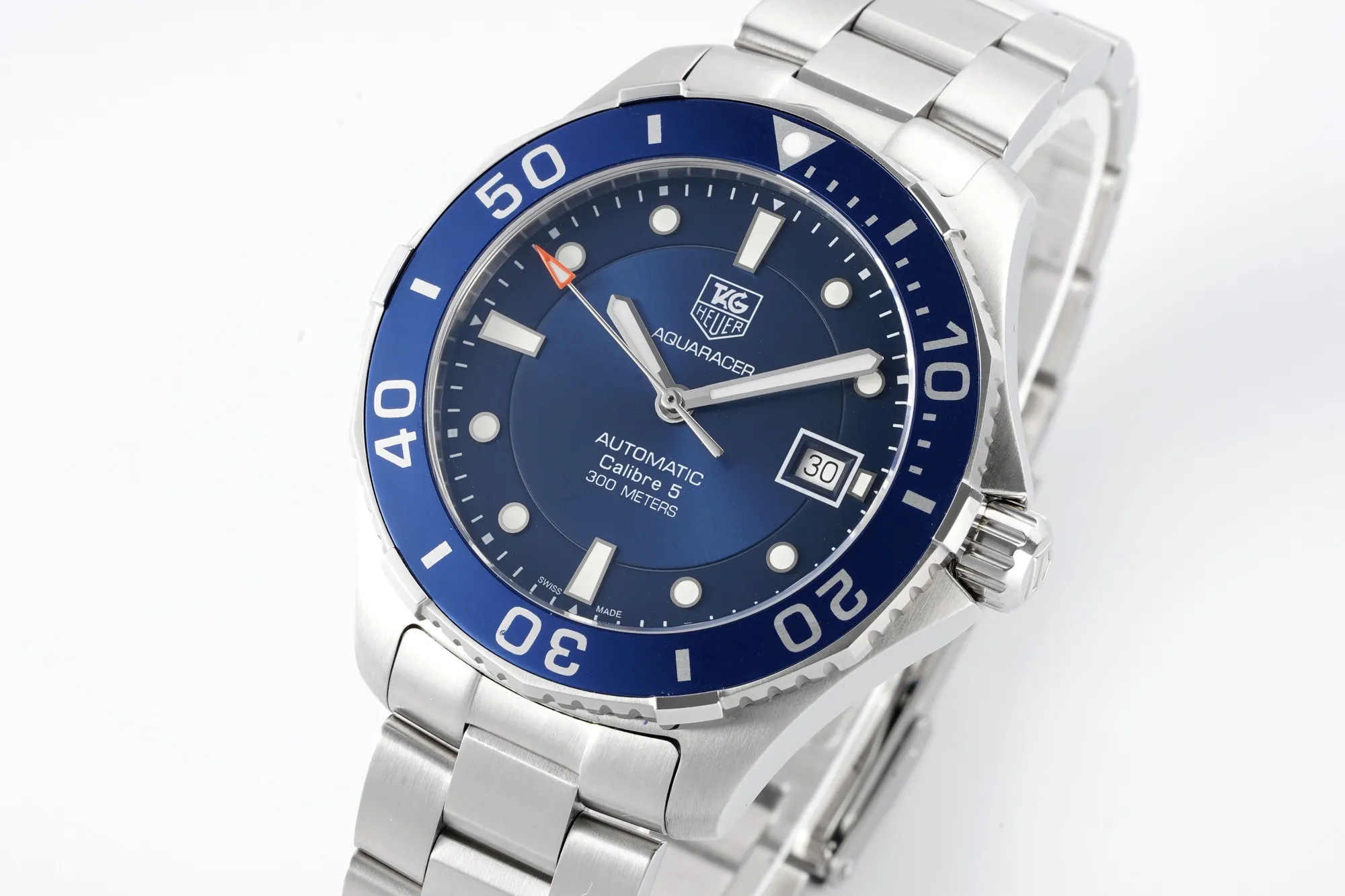 XF Factory TAG Heuer Series Watch – Blue Dial, Stainless Steel, Automatic Movement, Waterproof 100m, Super Clone Replica Edition Effortless 4089