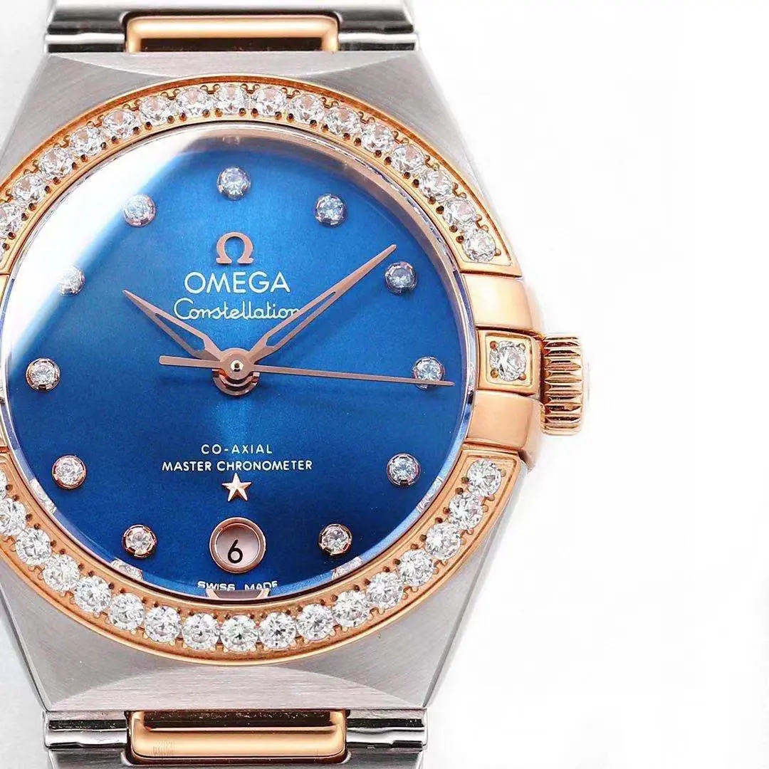 Omega Constellation 29mm Blue Dial Two-Tone VSF Watch Replica –  Quality VSF Timepiece HighQuality 423