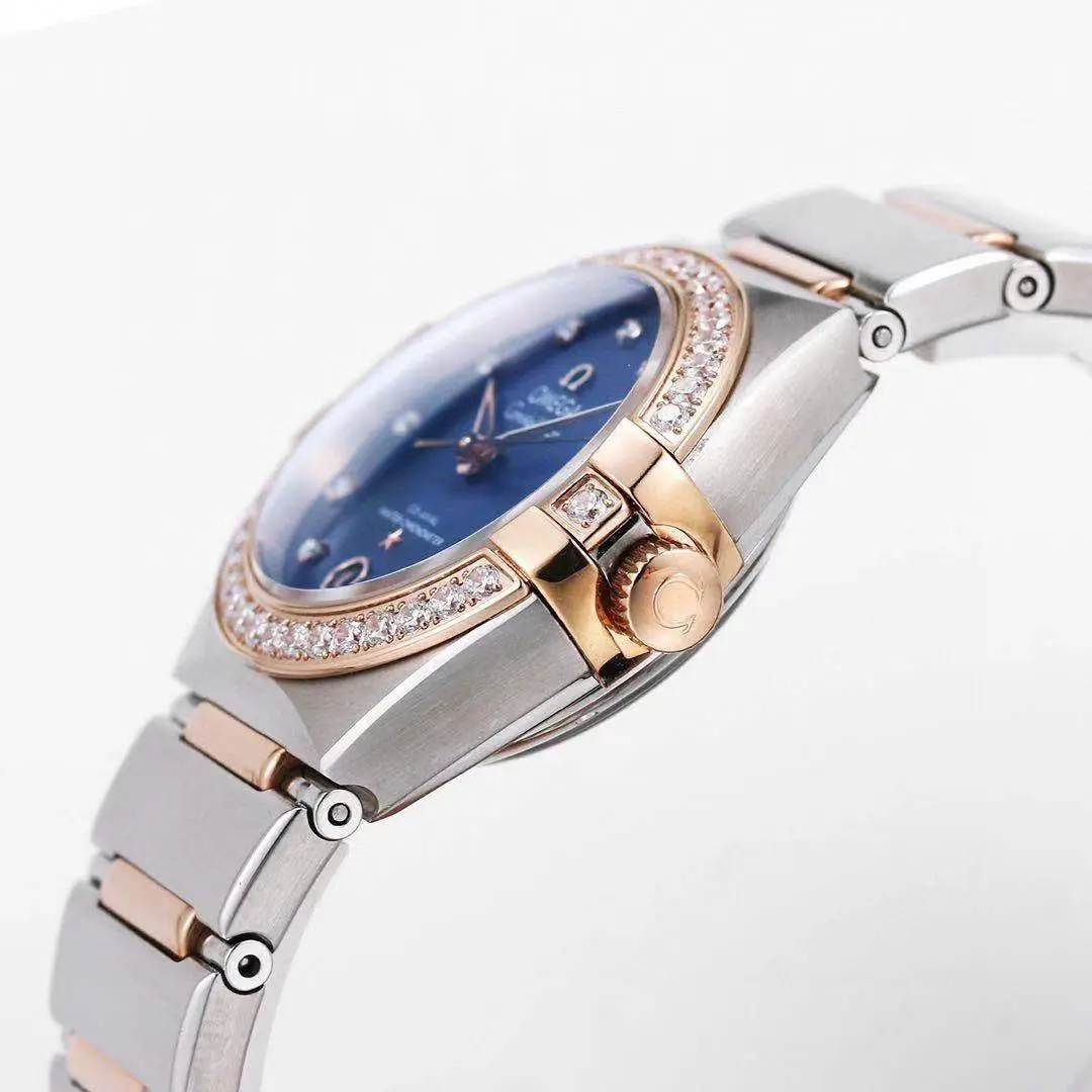 Omega Constellation 29mm Blue Dial Two-Tone VSF Watch Replica –  Quality VSF Timepiece HighQuality 423