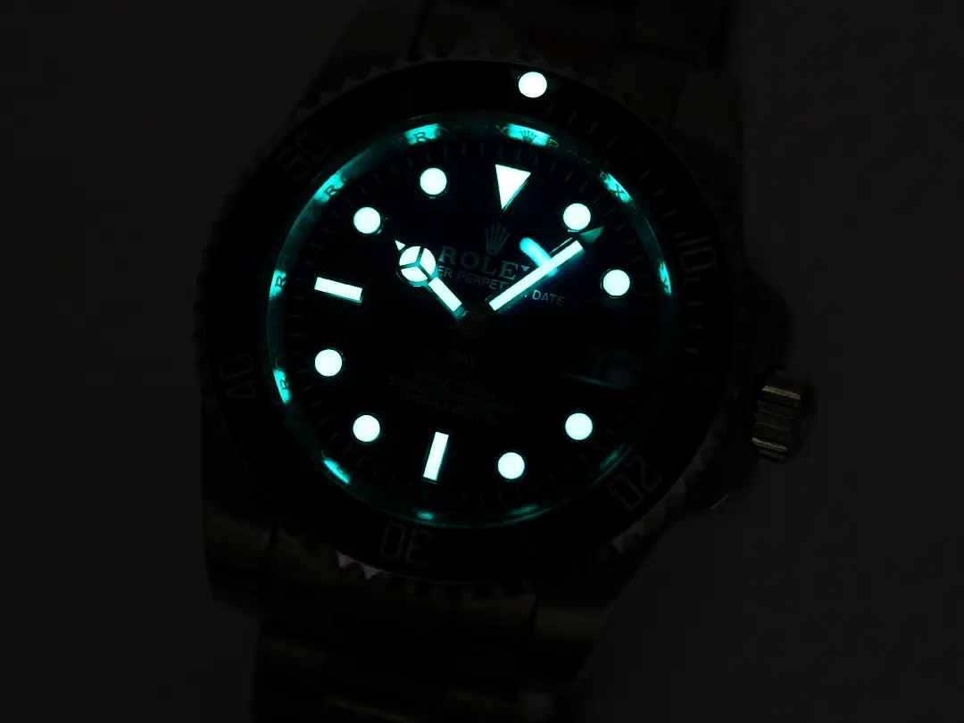 Sustainable Rolex Submariner PARAKEET – Custom Blue Gradient Dial, Carbon Fiber Bezel, Stainless Steel Luxury Watch by VSF Watches 317