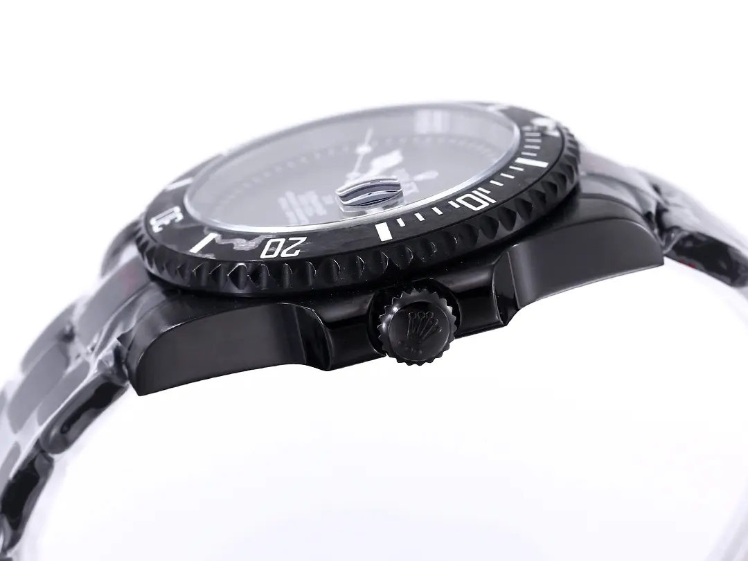VS Factory Rolex Submariner PARAKEET – Black Custom Carbon Fiber Bezel, Gradient Green Dial Timepieces MoistureWicking 337