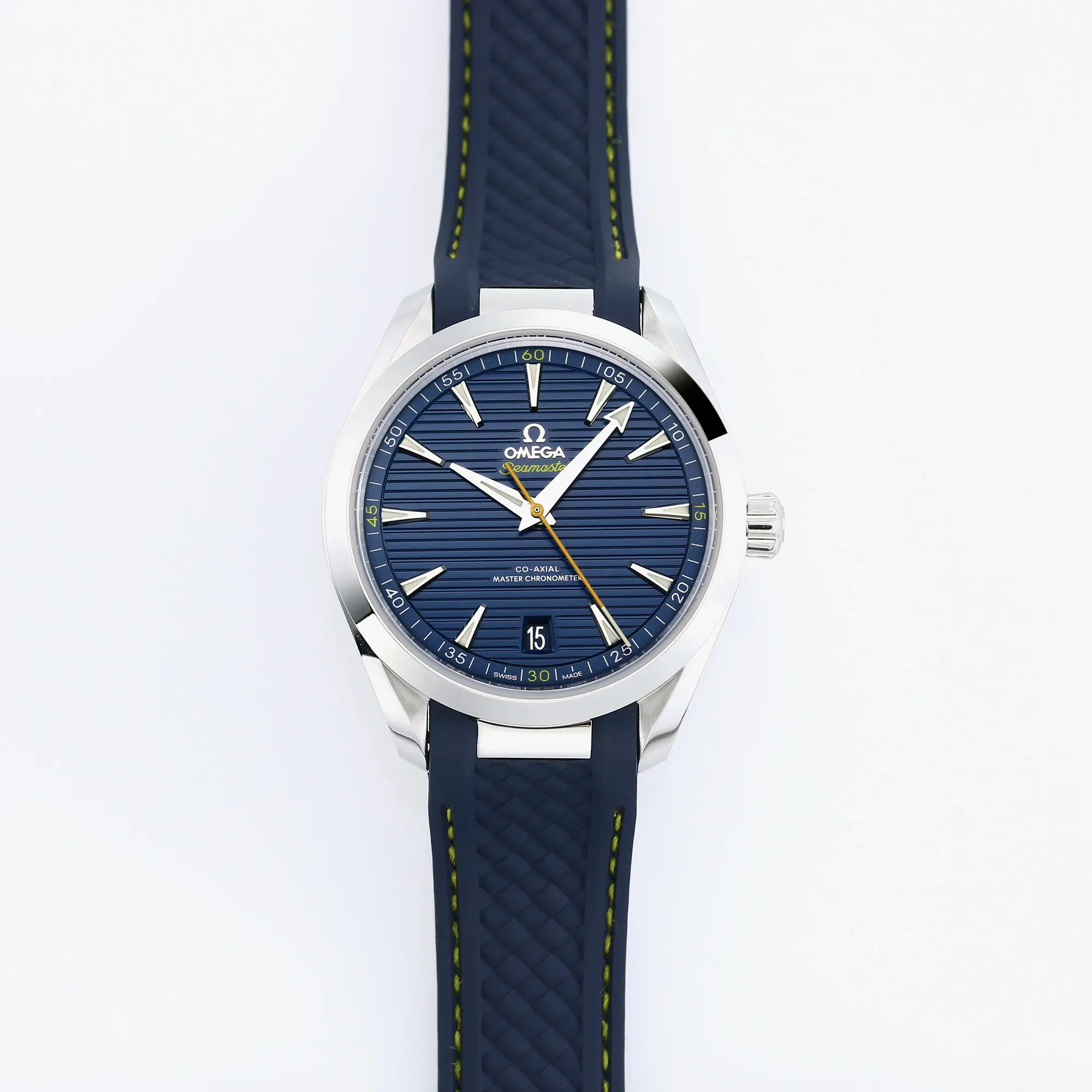 Affordable VS Factory Omega Seamaster Aqua Terra Blue Dial Rubber Strap –  VSF Watches Collection 4441
