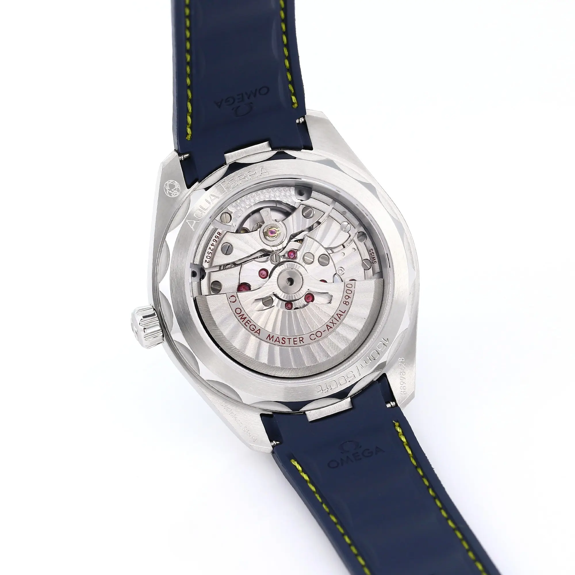FlexibleFit VS Factory Omega Seamaster Aqua Terra Blue Dial Rubber Strap –  VSF Watches Collection 511