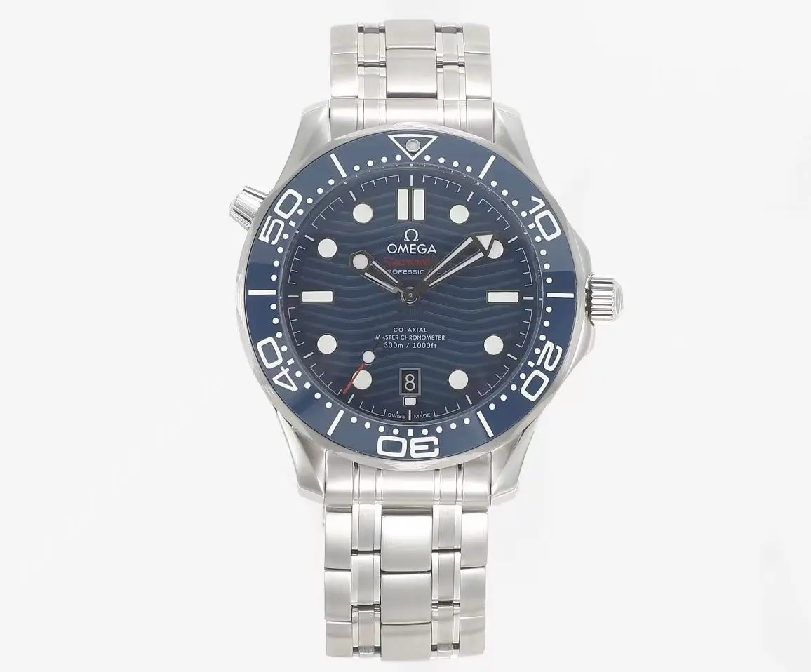 TimelessDesign VS Factory OMEGA Seamaster Planet Ocean 600m Co-Axial Master Chronometer 42mm Diver’s Watch – Blue Dial, Stainless Steel Bracelet by VSF Watches Brand 481