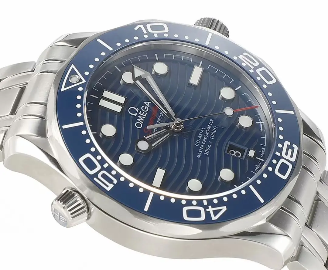 TimelessDesign VS Factory OMEGA Seamaster Planet Ocean 600m Co-Axial Master Chronometer 42mm Diver’s Watch – Blue Dial, Stainless Steel Bracelet by VSF Watches Brand 481
