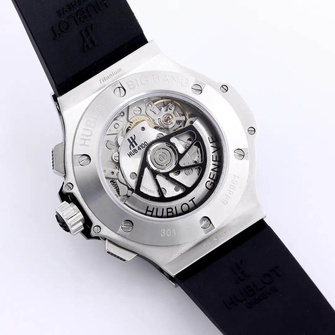 BB Factory HUBLOT Big Bang 44mm Black Rubber Strap Chronograph Watch – Stainless Steel Case | Super Clone Watch Contemporary 5488