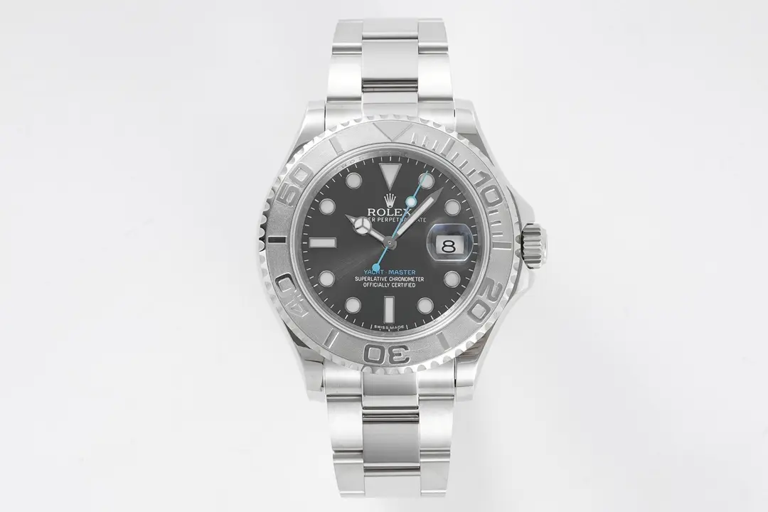 Rolex Yacht-Master 40mm Stainless Steel Watch with Black Dial and Oyster Bracelet –  Timepieces Stretchable 340