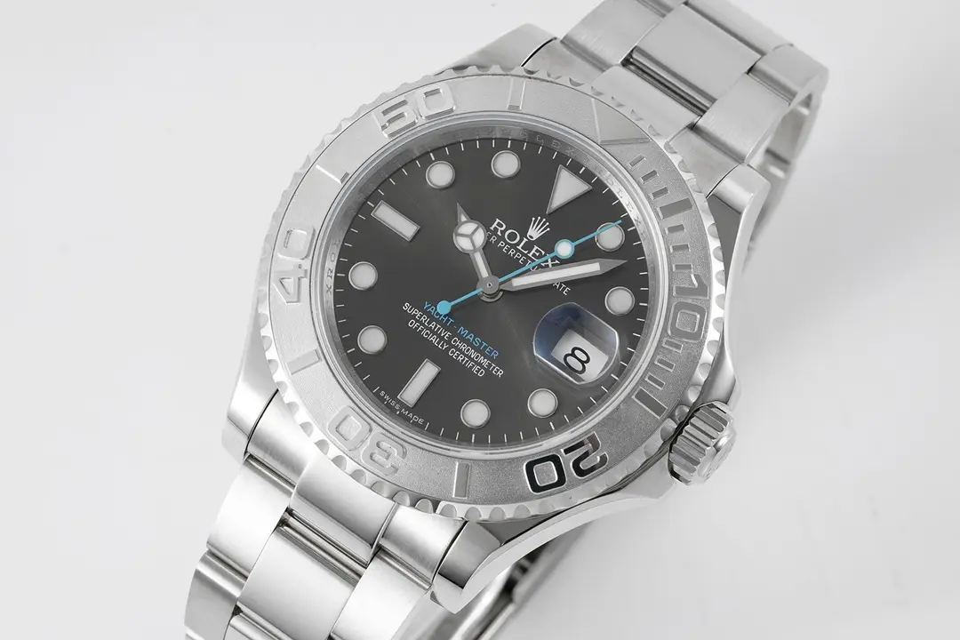 Rolex Yacht-Master 40mm Stainless Steel Watch with Black Dial and Oyster Bracelet –  Timepieces Stretchable 340