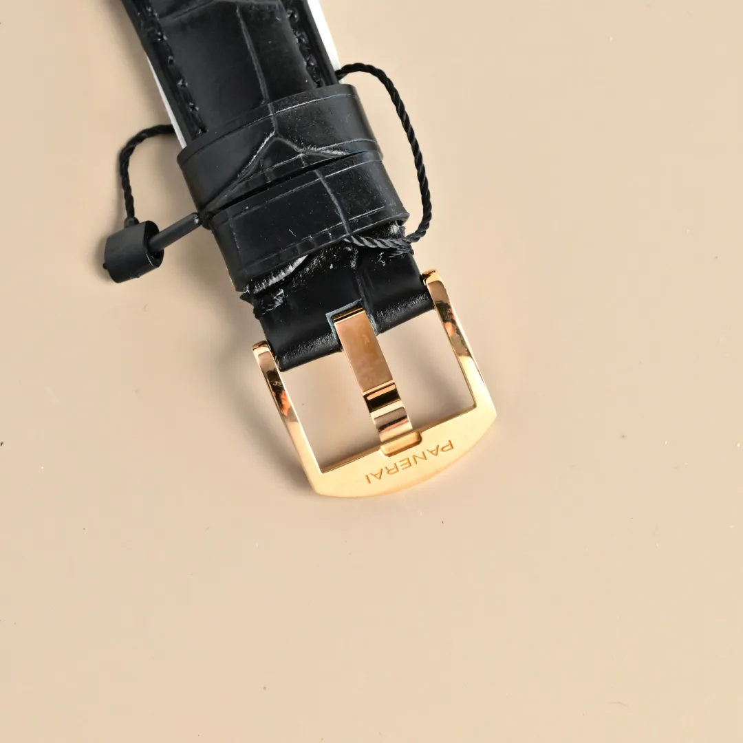VS Factory Panerai Luminor Automatic Black Dial Rose Gold Case Black Alligator Leather Strap Men’s Luxury Watch MultiPurpose 793