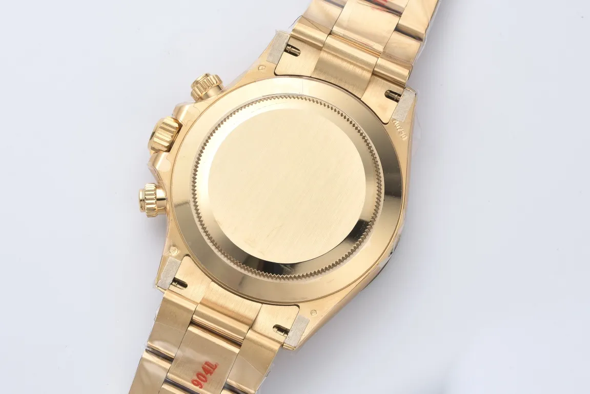 GoAnywhere BT Factory Rolex Daytona Clean Factory 116508 Champagne Dial Full Gold BT Luxury Chronograph Watch from VSF Watches 4818