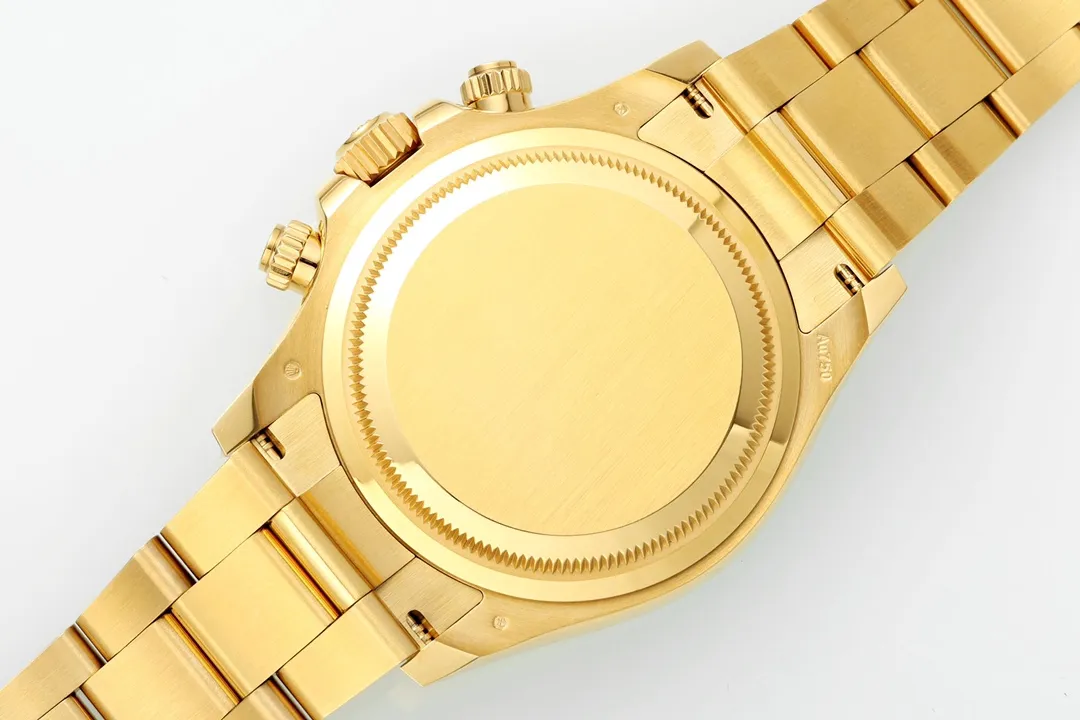 EasyCare BT Factory Rolex Daytona Watch – Gold with Black Dial – Limited Stock VSF Watches Edition 4842