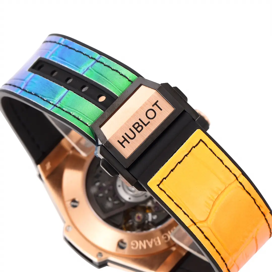 TW Factory Hublot Big Bang Unico Rainbow Watch – Multicolor, Chronograph, 45mm, Super Clone Edition BestValue 847
