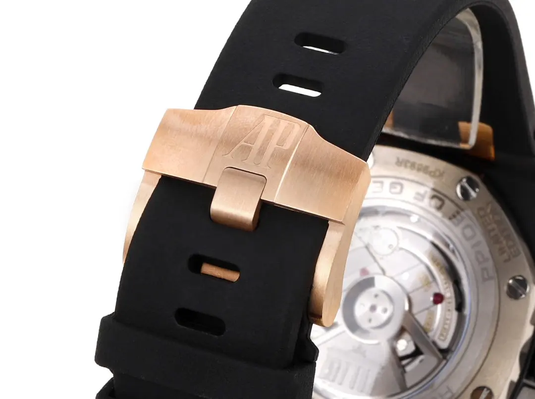 ZF Factory Audemars Piguet Royal Oak Offshore Chronograph Black Ceramic Rose Gold –  Super Clone Watch Original 2300