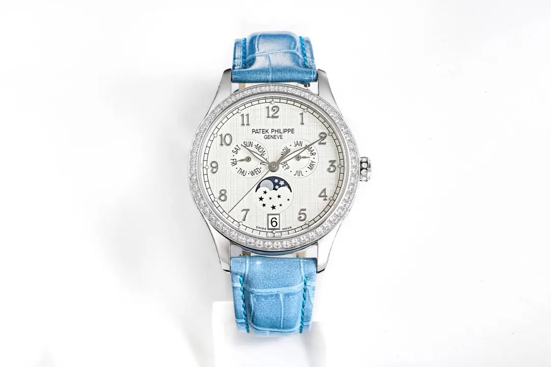 EasyCare Patek Philippe Complications 4947R Blue Leather Super Clone Replica Watch –  Replica Watches 3592