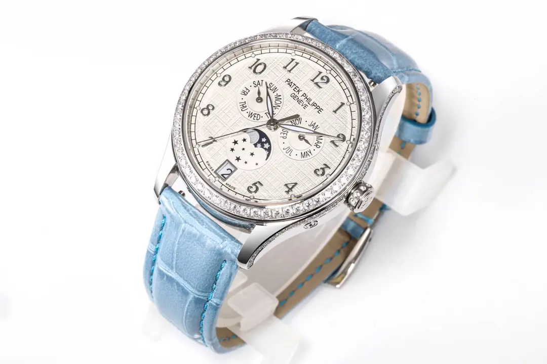 GR Factory Patek Philippe Complications 4947R Blue Leather Super Clone Replica Watch –  Replica Watches OnTrend 3537