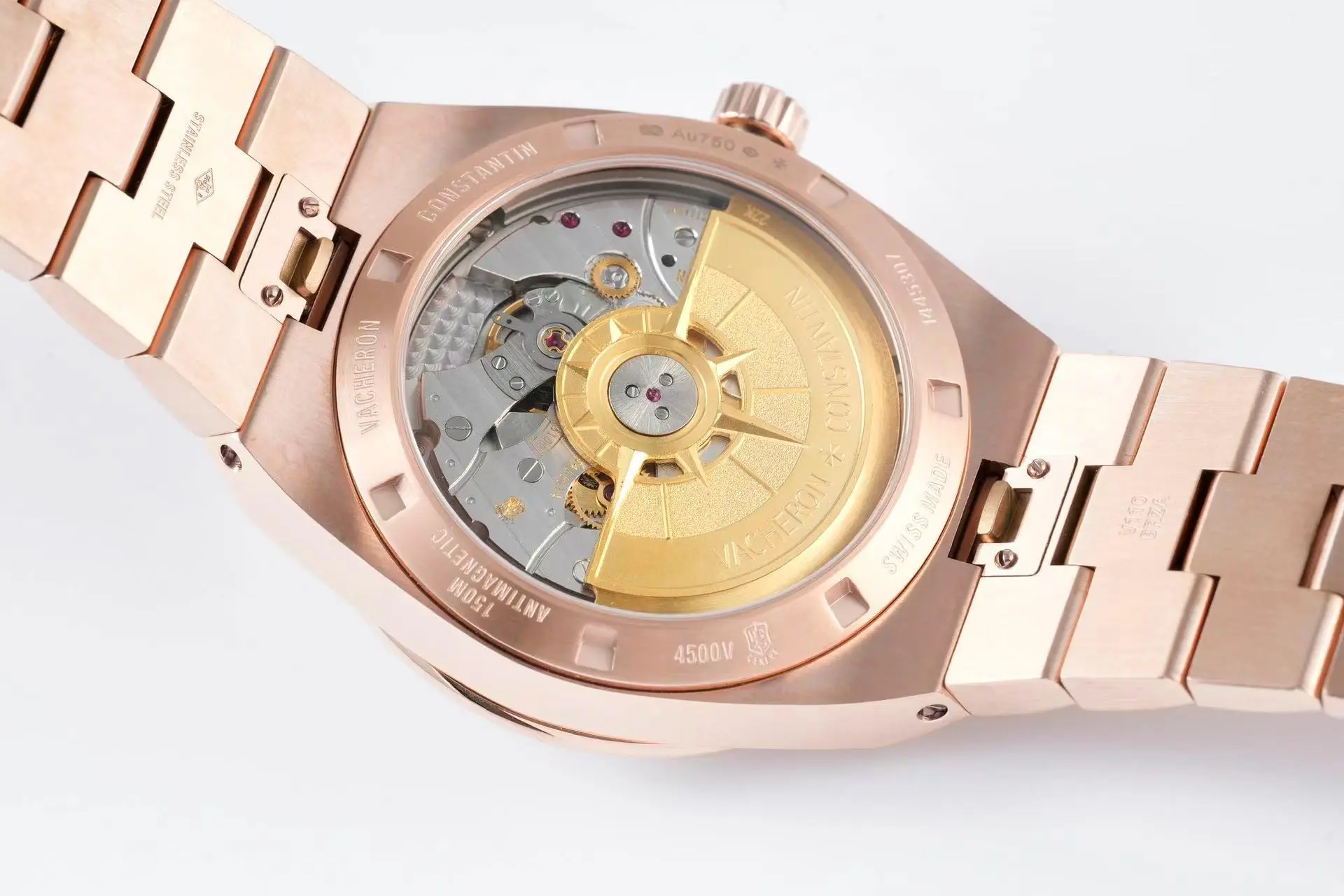 MKS Factory Vacheron Constantin Overseas 4500V Series – Rose Gold Case, Blue Dial, Automatic Super Clone Watch – Best Replica Quality Trendy 6676