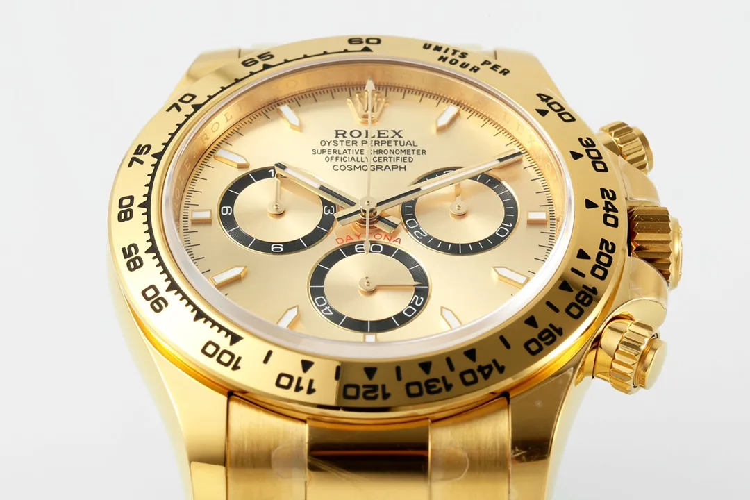 Rolex Daytona 60th Anniversary Edition – Gold Chronograph Watch with Ceramic Bezel and Superior Craftsmanship FastDry 14