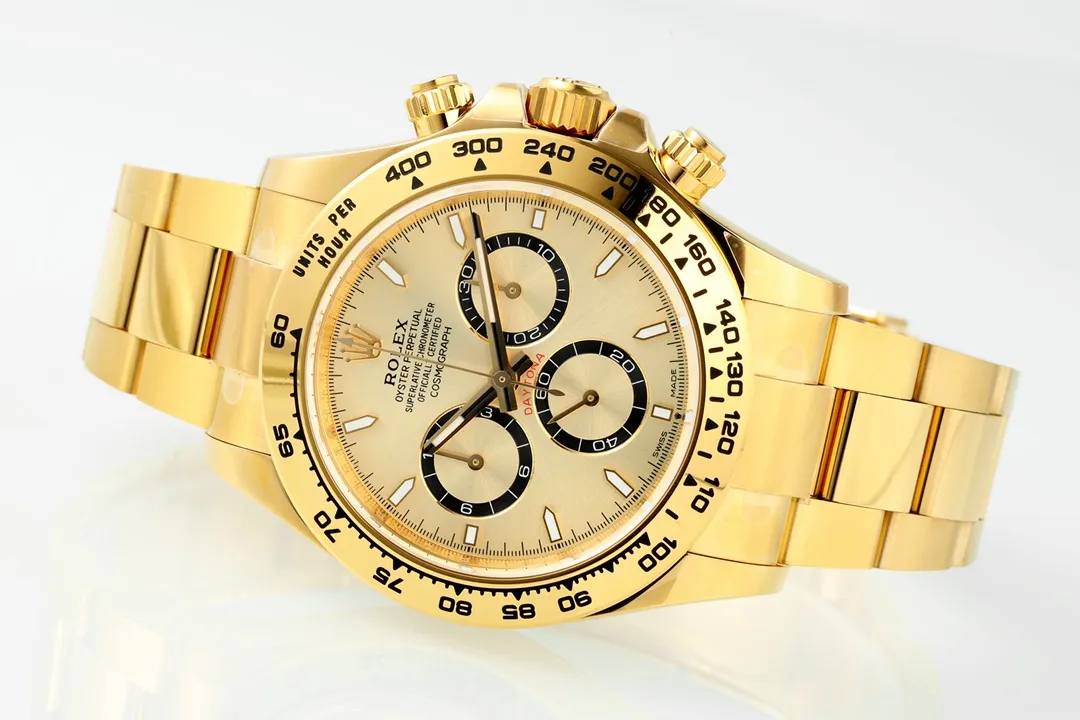 Rolex Daytona 60th Anniversary Edition – Gold Chronograph Watch with Ceramic Bezel and Superior Craftsmanship FastDry 14